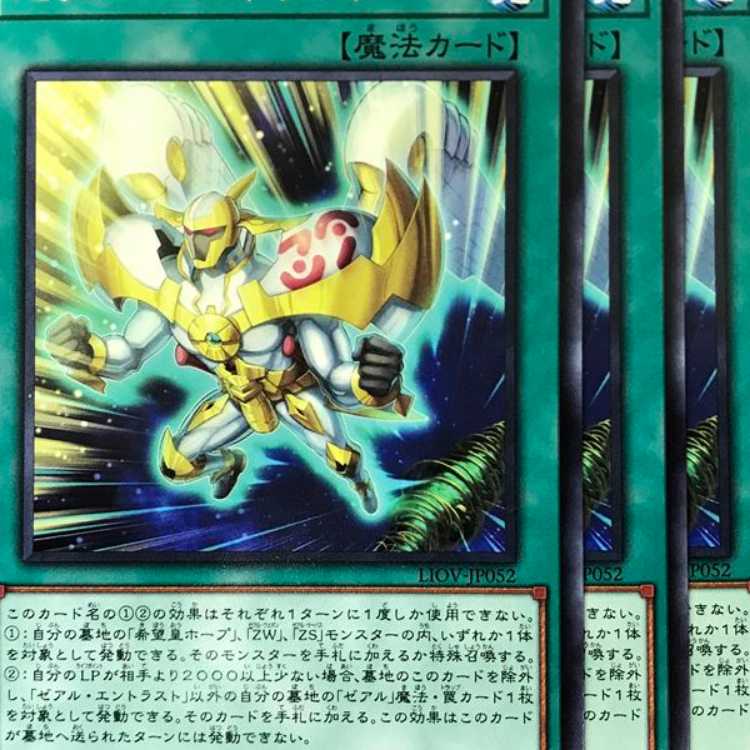 LIO52N ゼアル・エントラスト 3枚