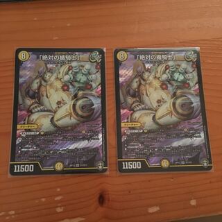 「絶対の楯騎士」アブソリュートシールドナイト　2枚セット