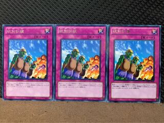 【ぽぽたん】遊戯王 539 統制訓練 3枚 レア