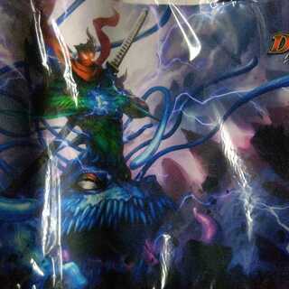 デュエルマスターズ　終の怒流牙 ドルゲユキムラ　プレイマット