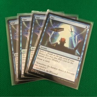 選択 英語版 foil 4枚