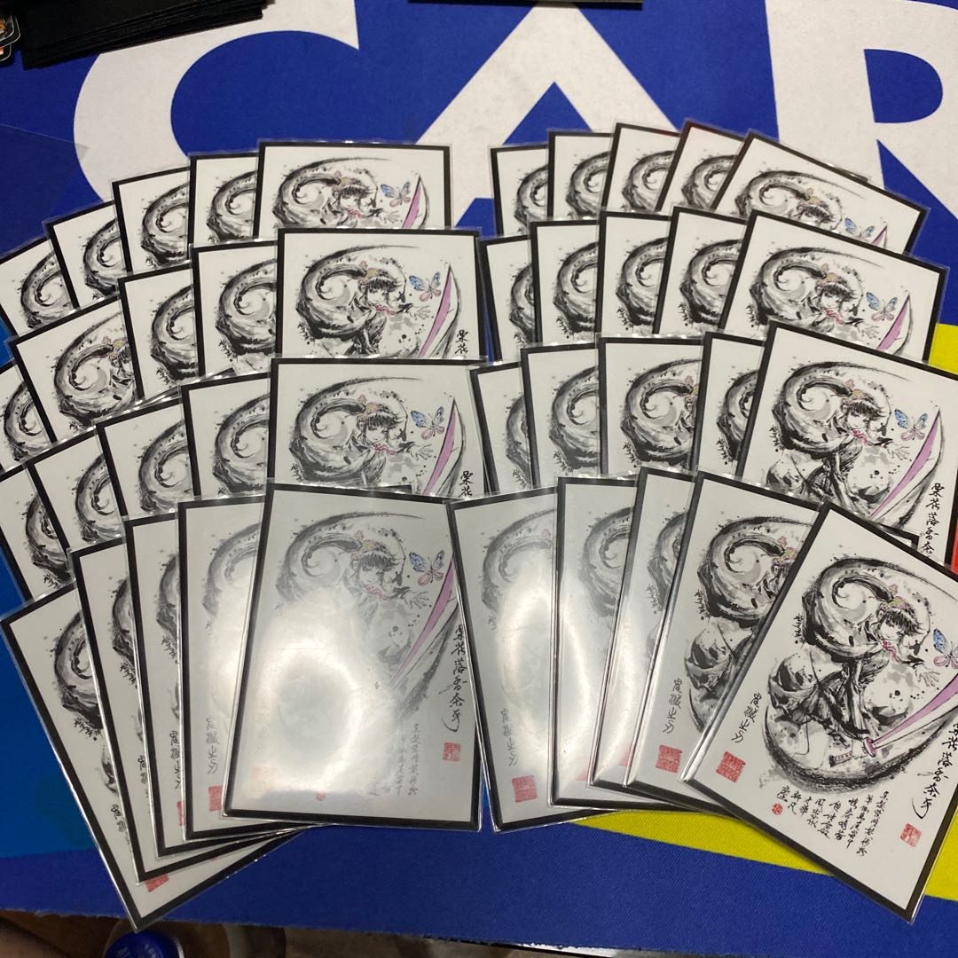 栗花落カナヲスリーブ40枚鬼滅の刃の通販 ㍻㍻㍻＆↑全商品完全プレイ