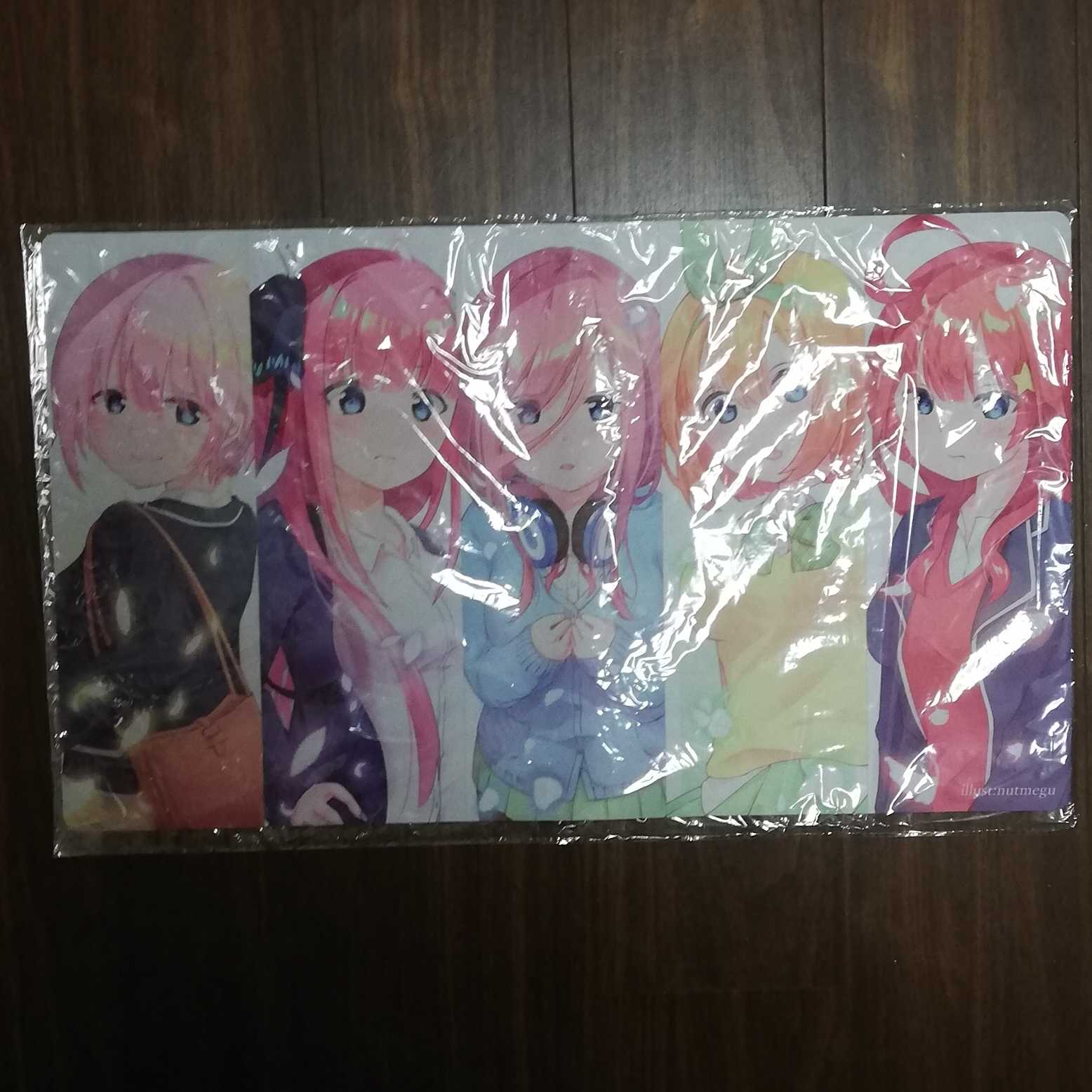 五等分の花嫁　プレイマット　アクアアルタ