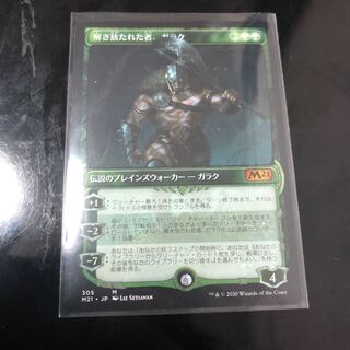 解き放たれた者、ガラク　1枚