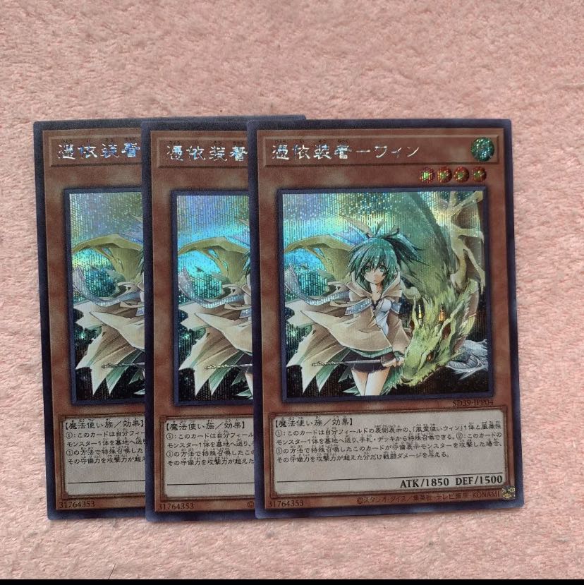 憑依装着ウィン　シークレット　3枚