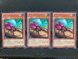 【ぽぽたん】遊戯王 6310 ナチュル・スタッグ 3枚 ノーマル