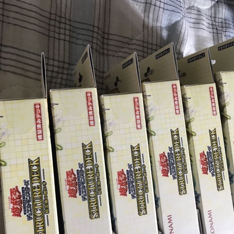 即発送 在庫6箱　遊戯王ストラクチャー  精霊術の使い手 未開封3箱 ぽんこつ他