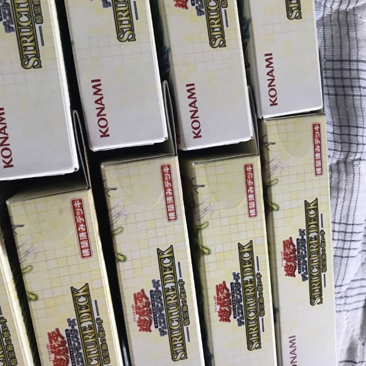 即発送 在庫6箱　遊戯王ストラクチャー  精霊術の使い手 未開封3箱 ぽんこつ他