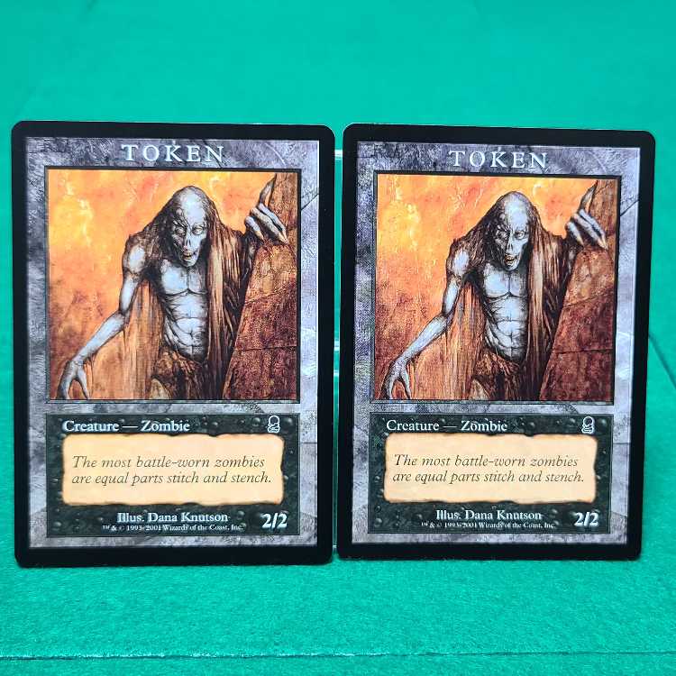 英語(ODY)ゾンビトークン[褒賞プログラム]