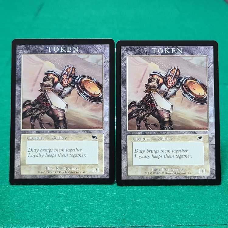 英語(ONS)兵士トークン[褒賞プログラム]