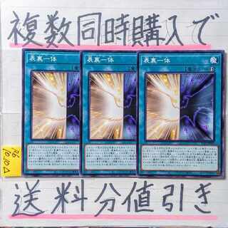 表裏一体　ノーマル×3枚　遊戯王②