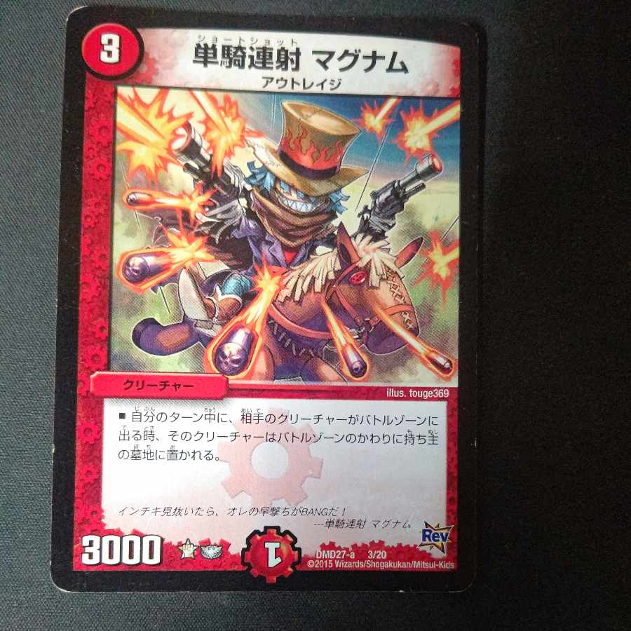 Single shot magnum 3/20