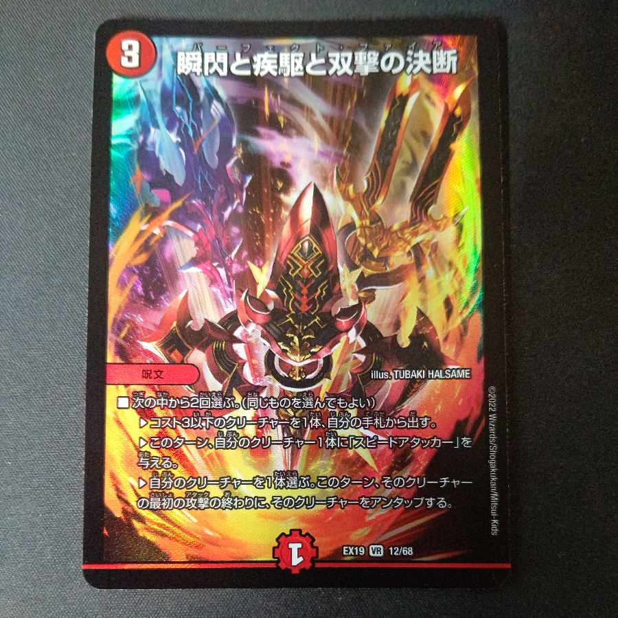 瞬閃と疾駆と双撃の決断 VR 12/68