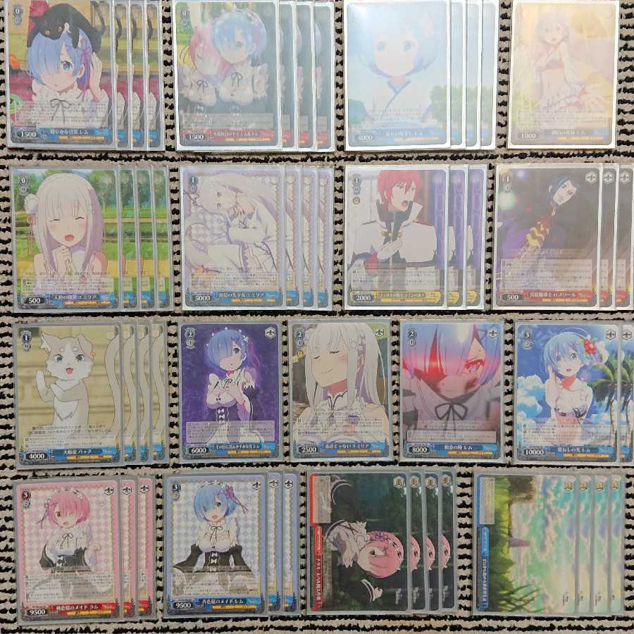 リゼロ ヴァイスシュヴァルツ デッキ