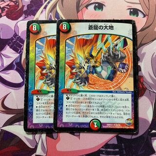 蒼龍の大地 2枚