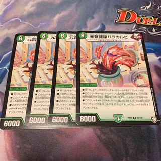 元気健康バラカルビ　4枚