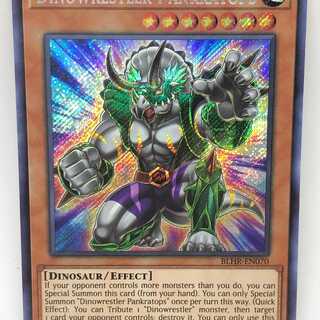 遊戯王 英語 ダイナレスラー・パンクラトプス 1st BLHR シークレット