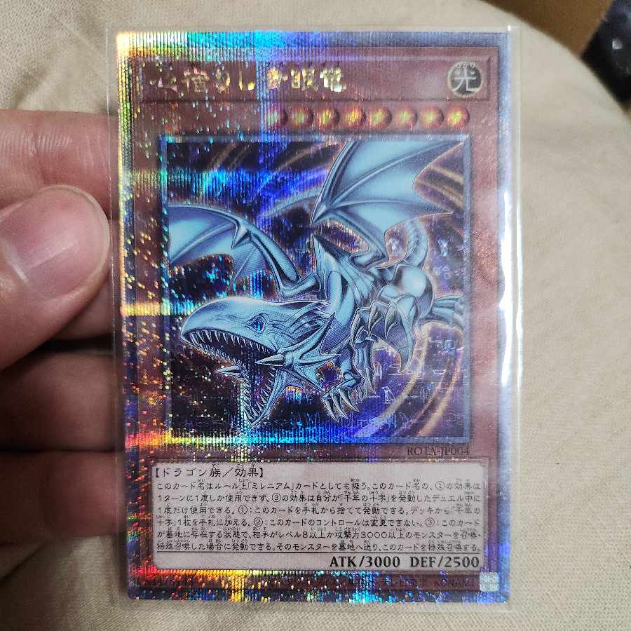 Blue-eyed dragon with a heart of gold QCSE, 25th Siku ROTA-JP004