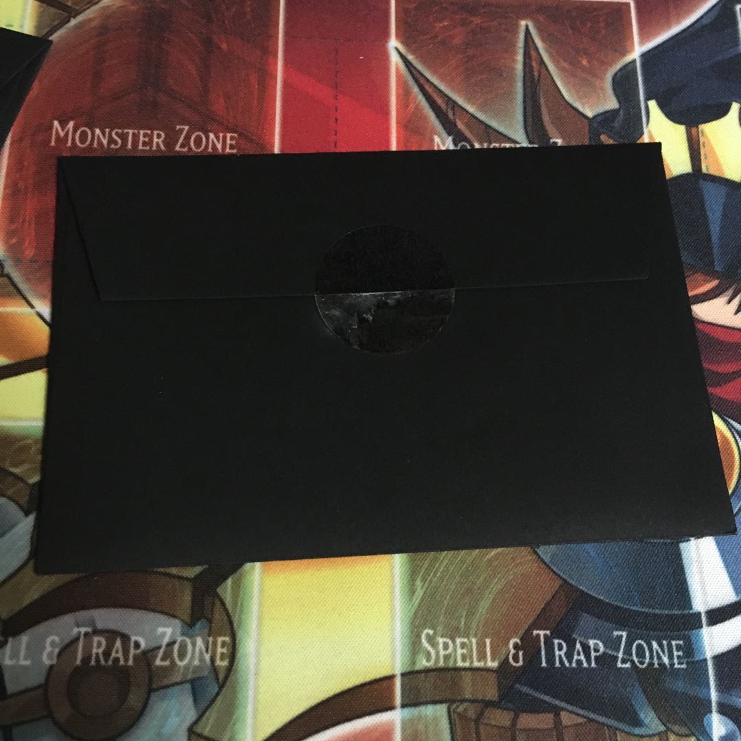 遊戯王　wcs2018 赤封筒　封筒のみ　