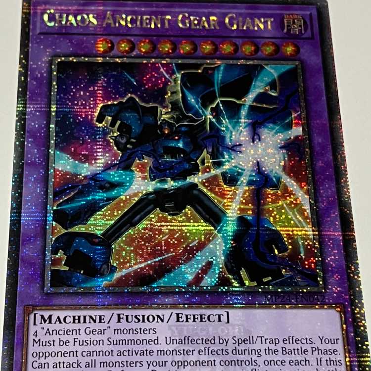 Chaos Ancient Gear Giant English EU version MP24 QCSCR 25th