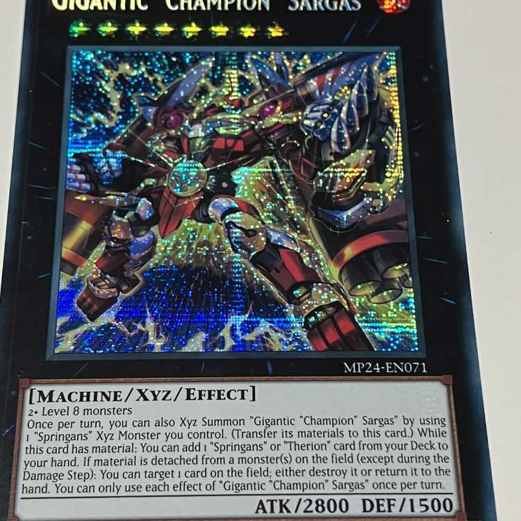 Gigantic "Champion" Sargus English EU edition MP24 SCR