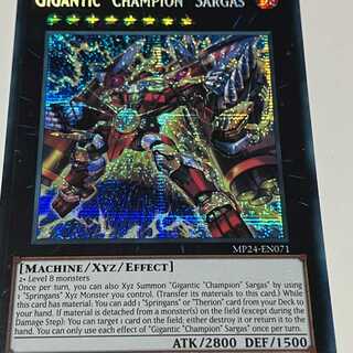 Gigantic "Champion" Sargus English EU edition MP24 SCR