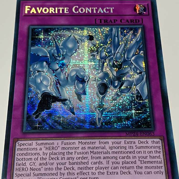 Favourite Contact English EU edition MP24 SCR