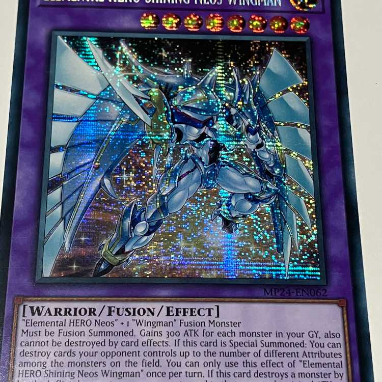 E-HERO Shining Neos Wingman English EU edition MP24