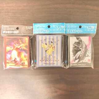 ポケモンスリーブ 3種 リザードン ピカチュウ エルレイド