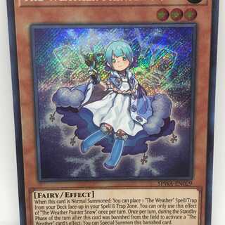 遊戯王 英語 雪天気シエル 1st SPWA シークレット シク