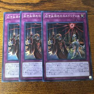 紅き血染めのエルドリクシル SR スーパー　3枚　マホ子