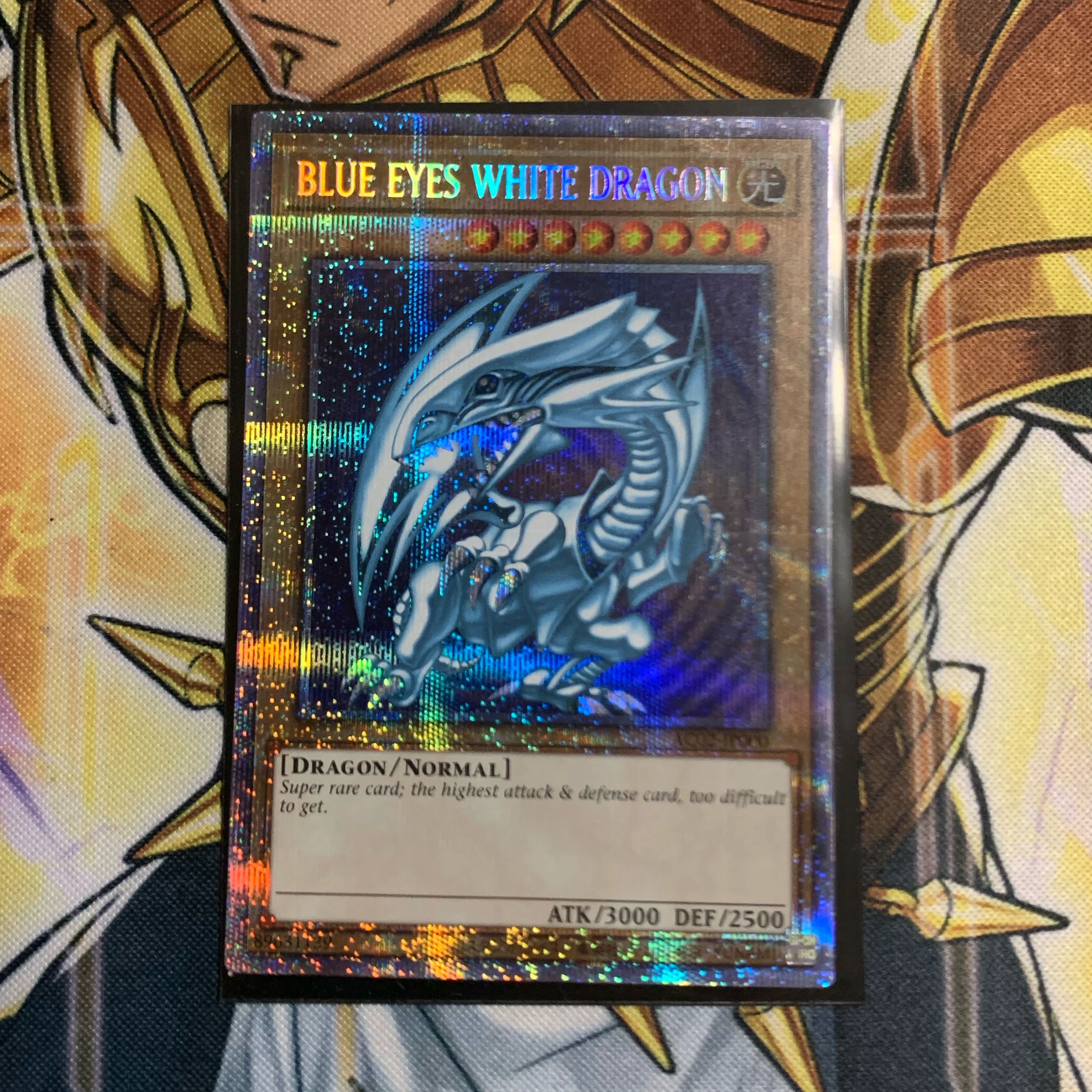 Blue-Eyes White Dragon English Prismatic Secret Rare