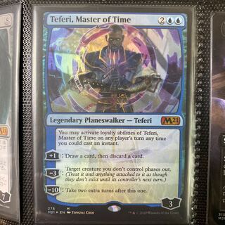 値下げしました！時の支配者、テフェリー　英語版　FOIL