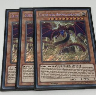 オシリスの天空竜　ドイツ語版　EU版　シークレット　3枚