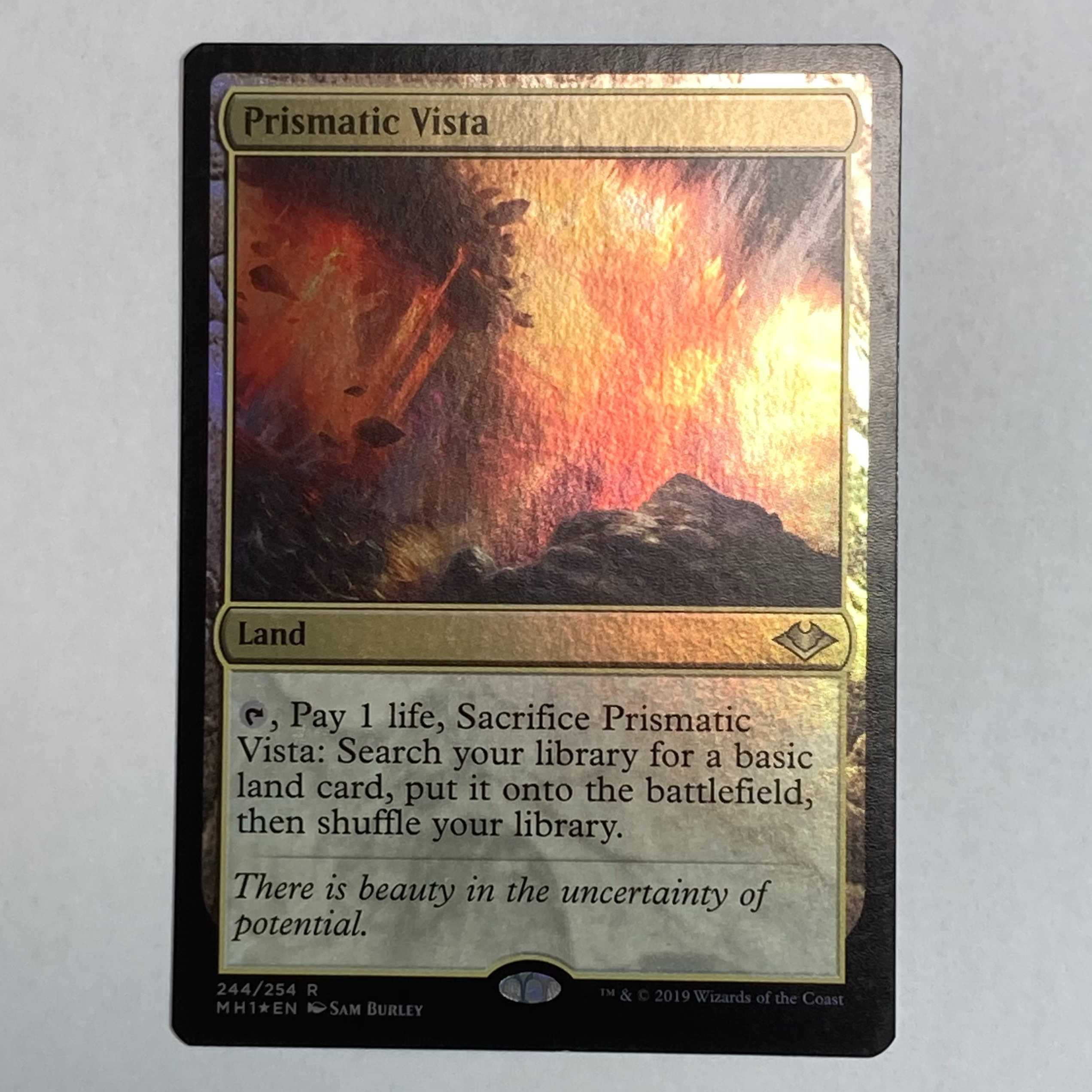 虹色の眺望　Foil　英１枚