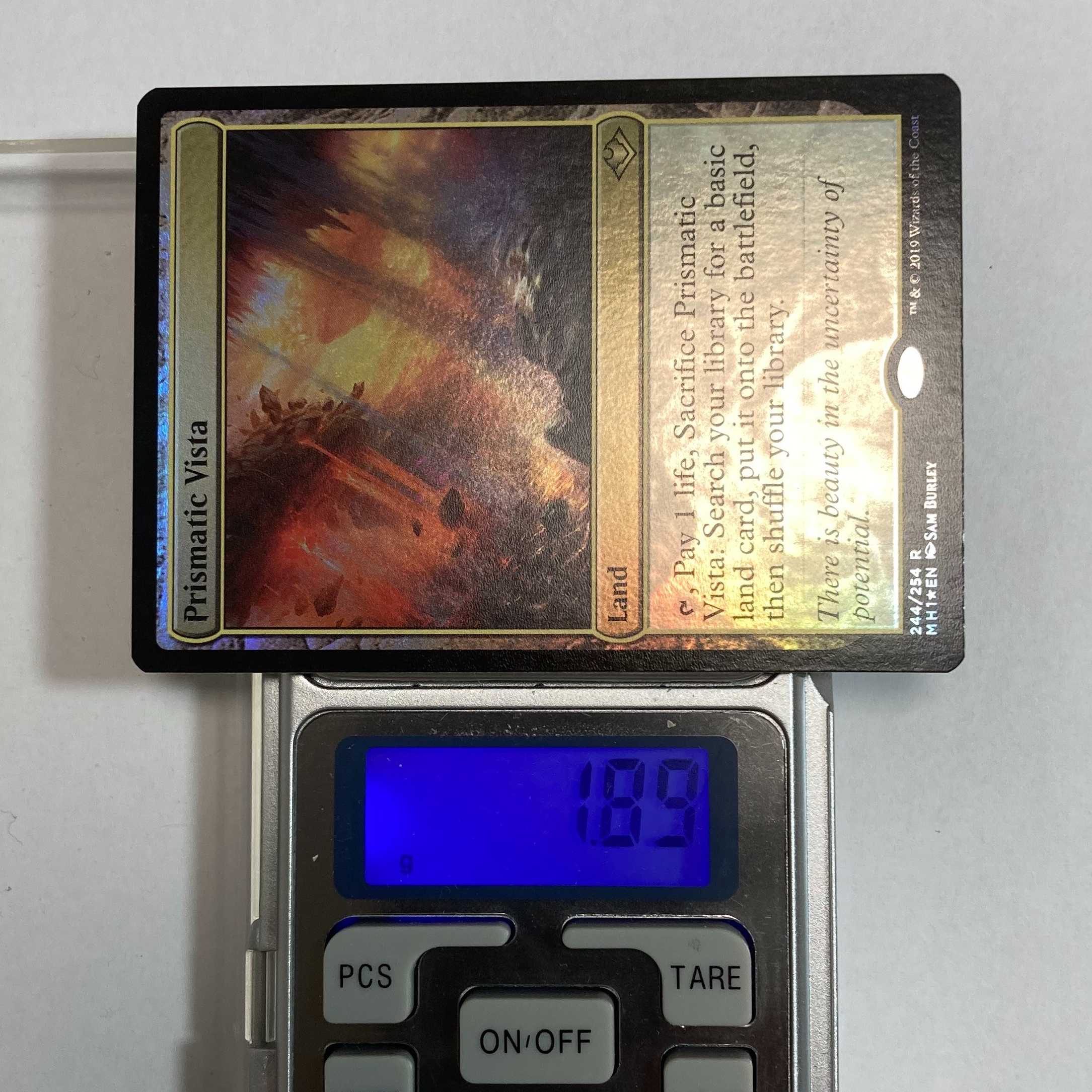 虹色の眺望　Foil　英１枚