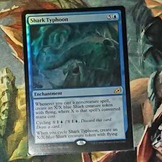 【MTG】サメ台風　英語foil
