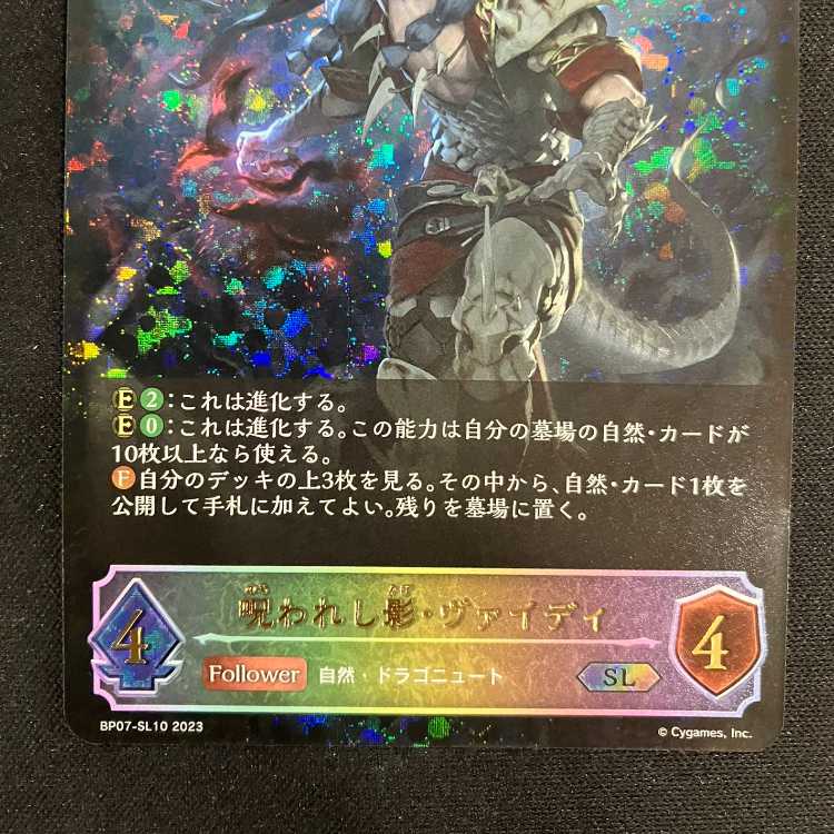 シャドウバースエボルヴ 呪われし影・ヴァイディ(SL)