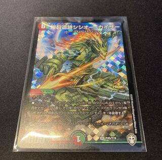 爆裂遺跡シシオー・カイザー SR 1枚