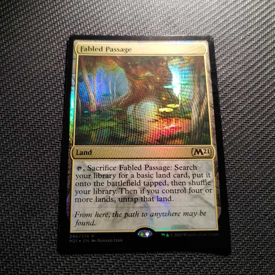 送料込 寓話の小道 Foil ENG M21