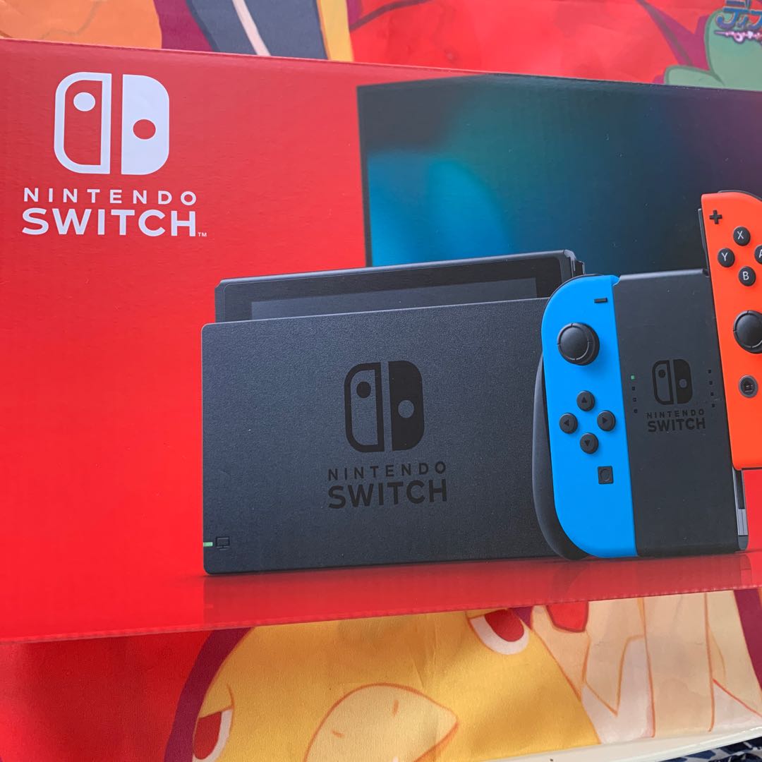 【新品・新型・未使用】ニンテンドースイッチ ネオンレッド