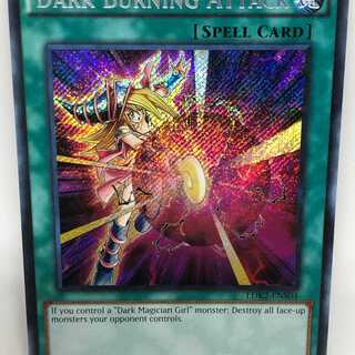 遊戯王 英語 黒・魔・導・爆・裂・破 LDK2 シークレット ブラックバーニング