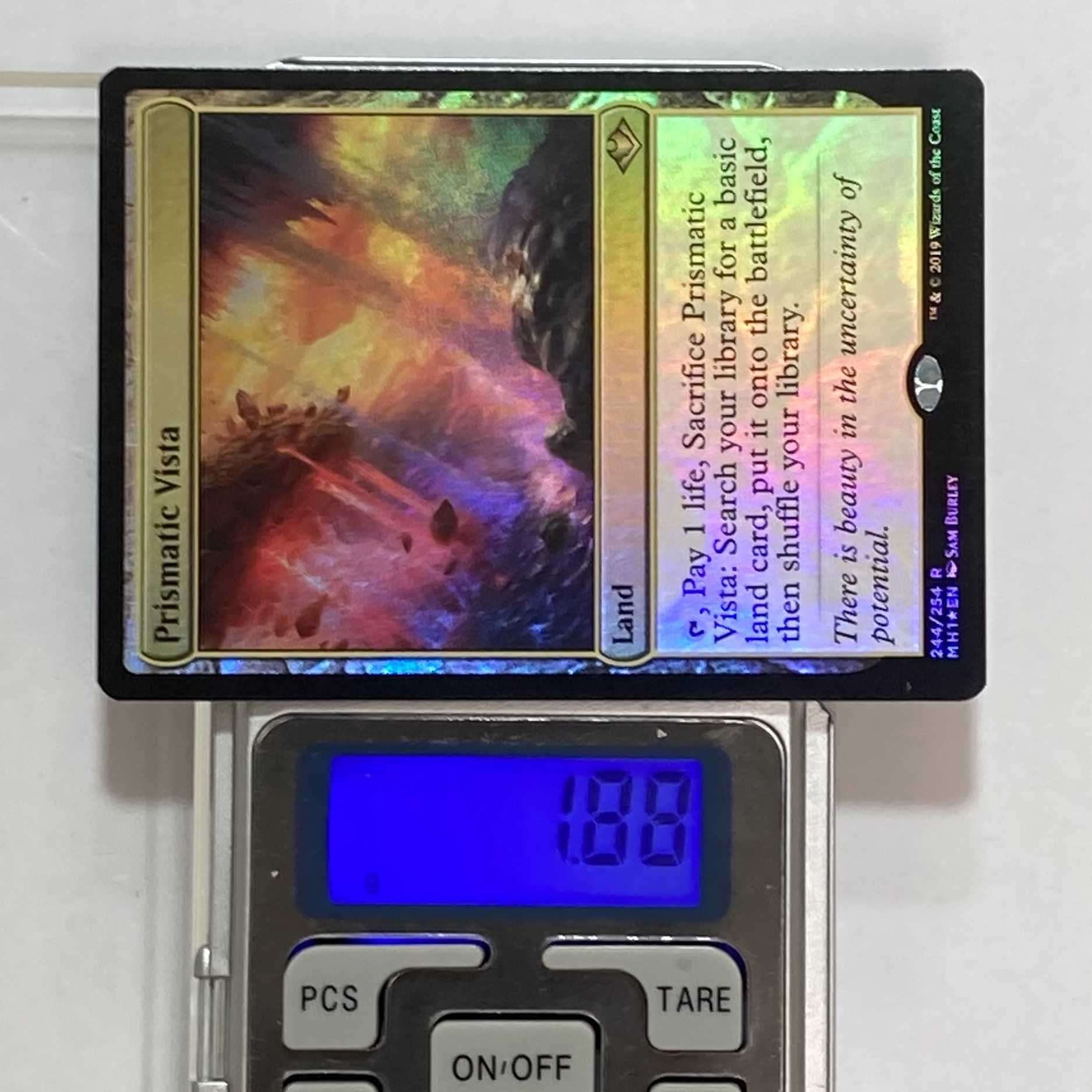 【べーす様専用】虹色の眺望 Foil 英1枚 ②