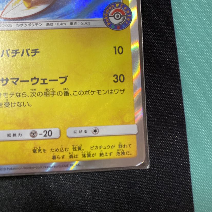 海で遊ぶピカチュウ