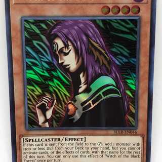 Yu-Gi-Oh! English Witch of the Black Forest 1st BLLR Ultra
