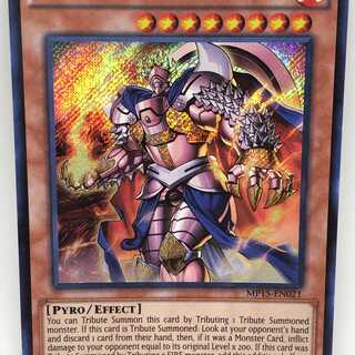Yu-Gi-Oh English Thestalos the Mega Monarch 1st MP15 Secret Sic.