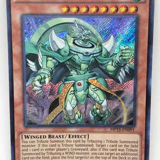 Yu-Gi-Oh! English Raiza the Mega Monarch 1st MP15 Secret Sic.