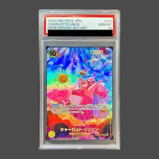 【PSA10】シャーロット・リンリン(パラレル) SP OP03-114