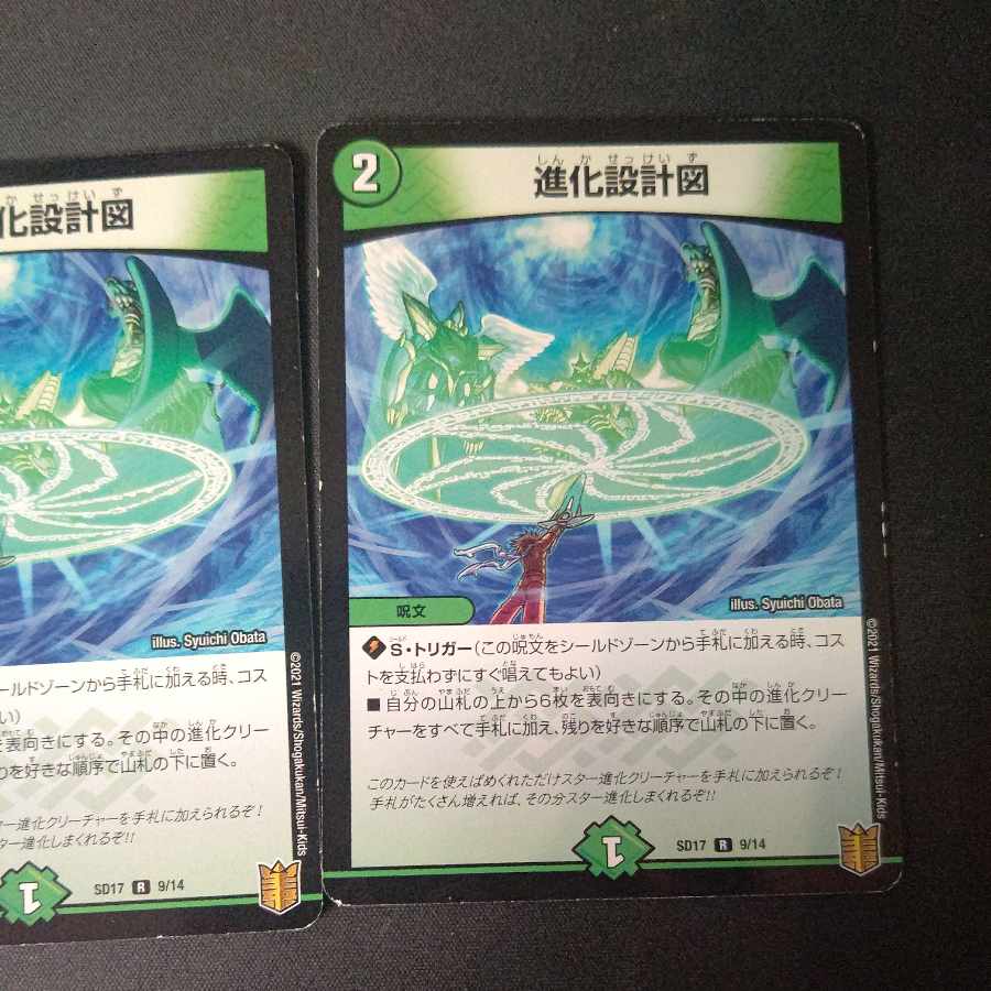 Evolutionary blueprints, set of 4