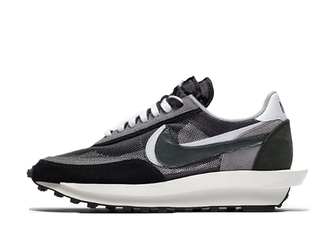 sacai × Nike LDV Waffle "Black" Black/Summit White/Wolf Grey 27.5cm